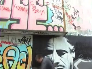 Graffiti Le Parrain. Création de Swtch One (Charly BORGHI)