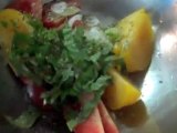 Heirloom Tomato Salad at Cavatappo