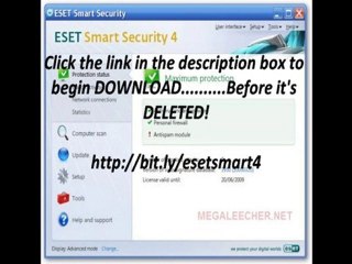 FREE ESET Smart Security 4 Download ?!?!