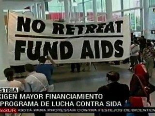 Exigen mayor financiamiento a programa de lucha contra SIDA