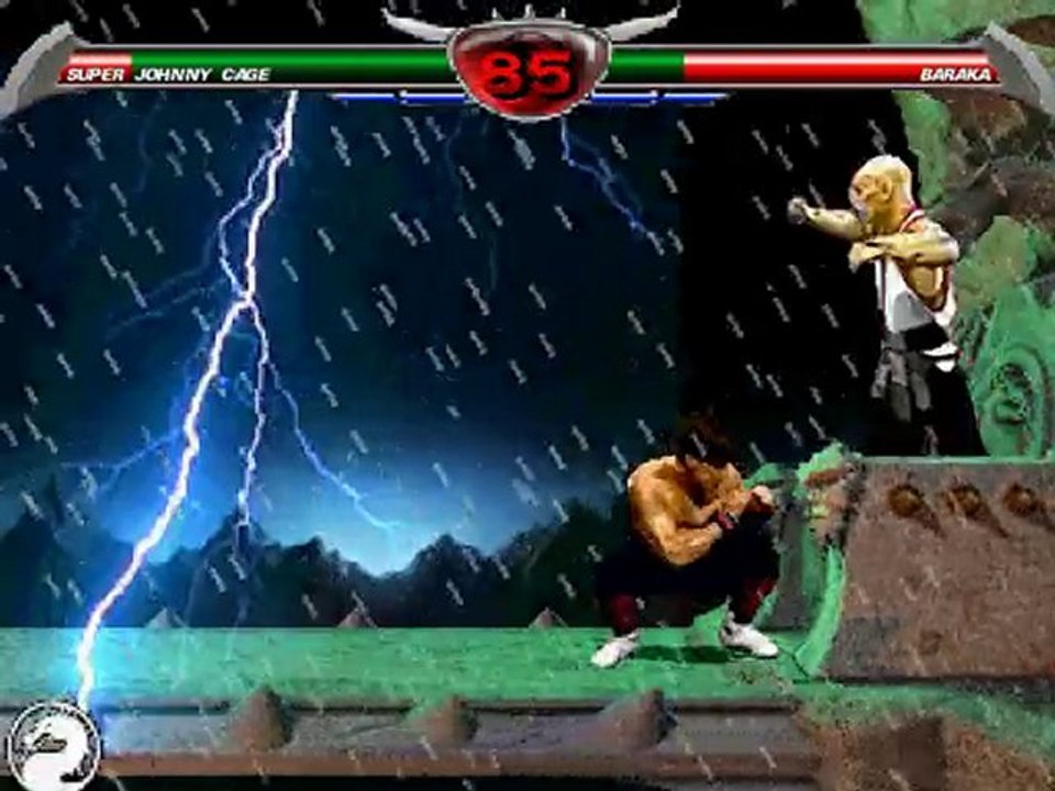 MKP: Johnny Cage VS Baraka