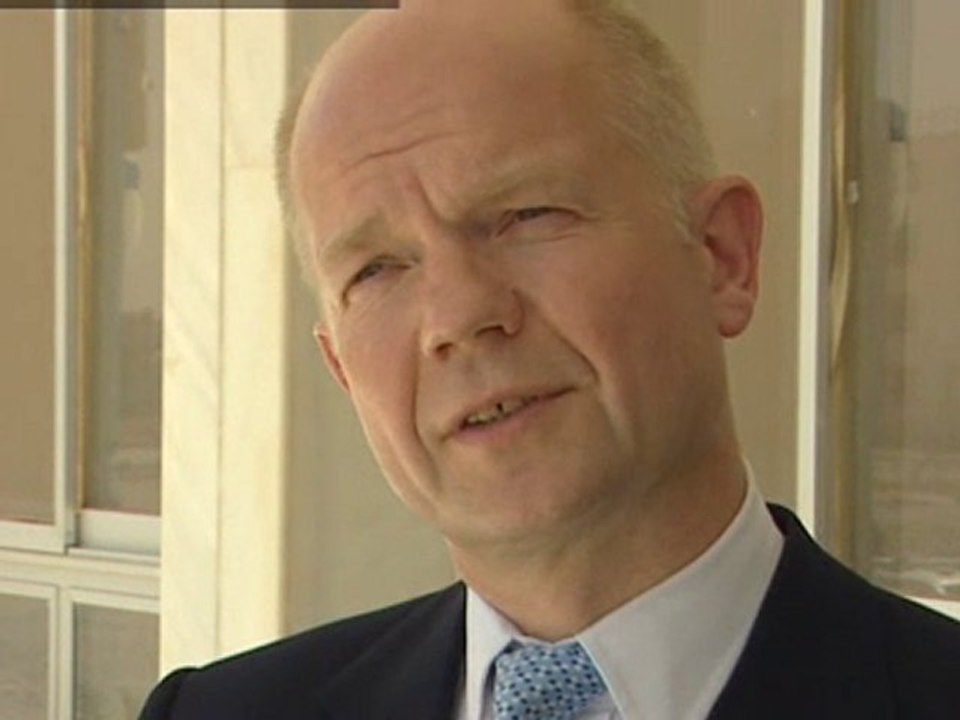 Blasts greet William Hague in Kabul