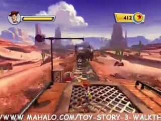 Toy Story 3 Walkthrough - Train Rescue