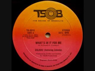 80s Boogie - Zalmac feat Zulema - What's In It For Me 1982