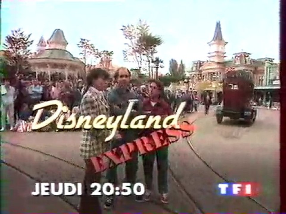 Bande Annonce De L'emission Disneyland Express 1994 TF1