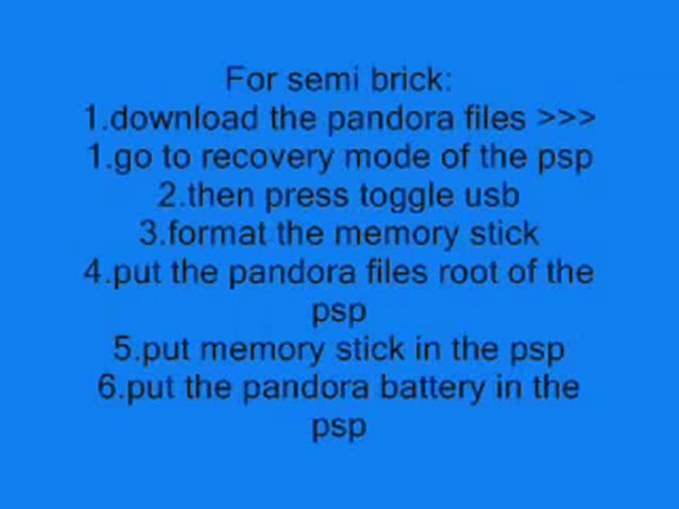 how to fix full brick psp and semi brick psp(easy)
