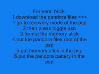 how to fix full brick psp and semi brick psp(easy)