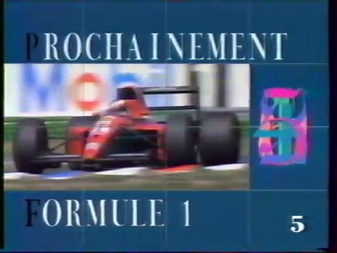Bande Annonce FORMULE 1 1992 LA CINQ