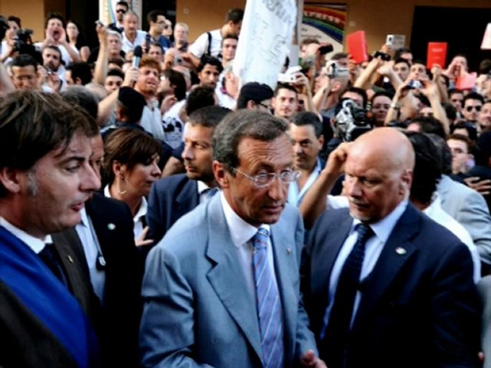 Fini per Borsellino tra i manifestanti:Mangano non è un eroe