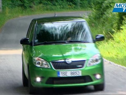Essai auto SKODA FABIA RS