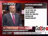 Erdoğan hem ağladı hem ağlattı