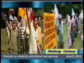 Solidarity of Iranians abroad with Ashraf and the
