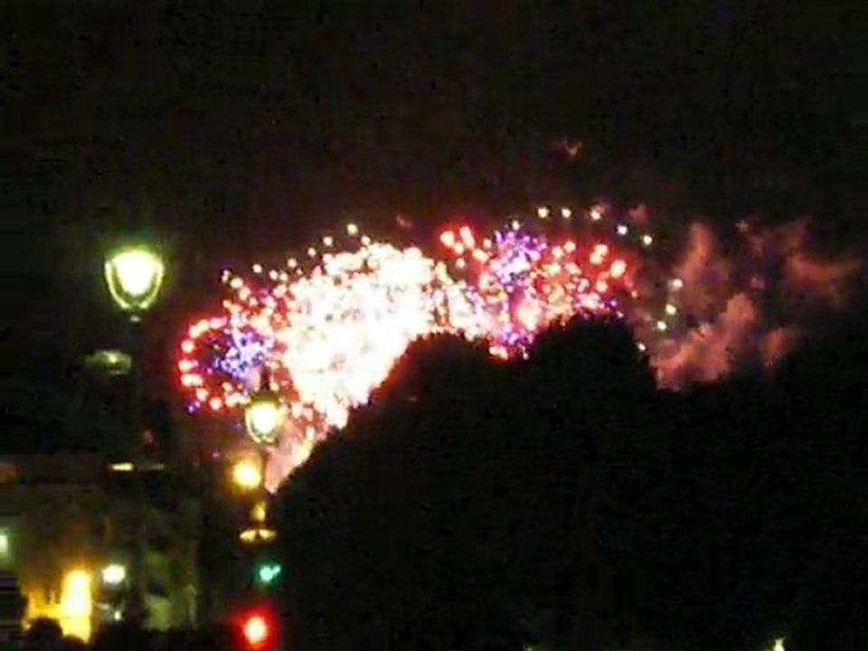 Feu artifice Paris 2