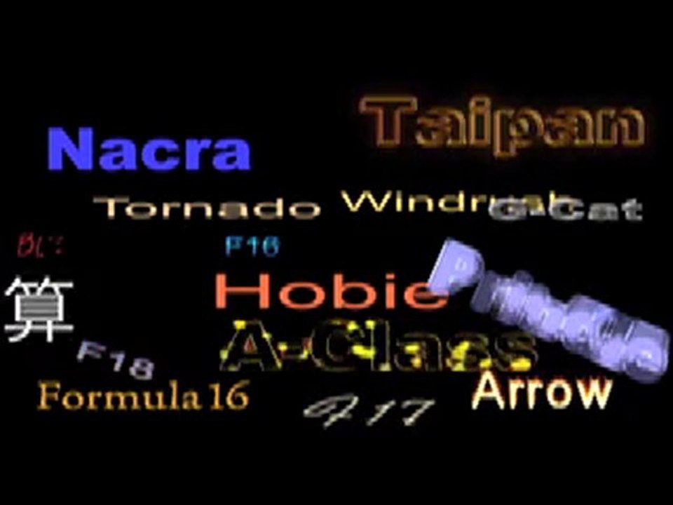 "Nacra Sailing at Lake Wivenhoe" - And a Mates Hobie 16