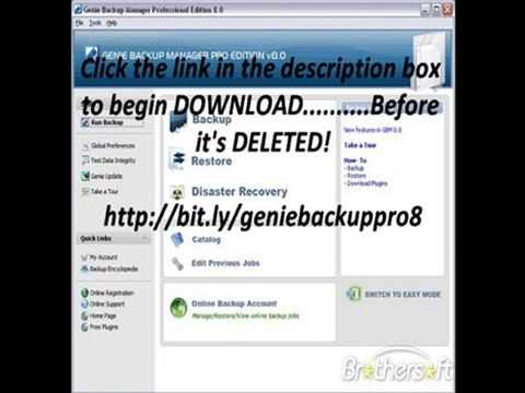FREE Genie Backup Manager Professional 8 Download ?!?!