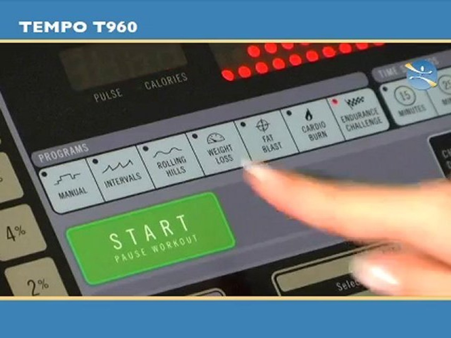 Tapis de Course - Tempo T960 - Vidéo Dailymotion
