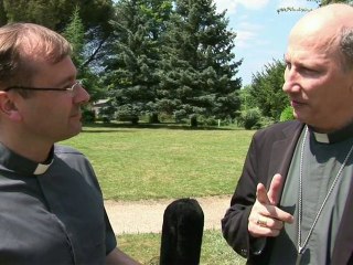 Mgr d'Ornellas s'entretient avec Nicolas Guiillou