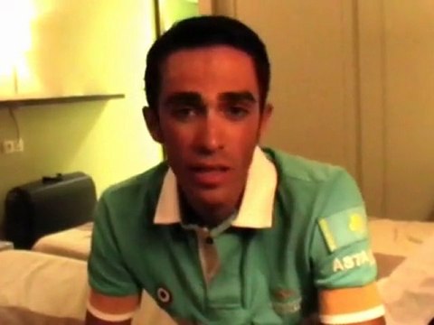 Alberto Contador Etap 15 sonrası Andy Schleck Açıklaması