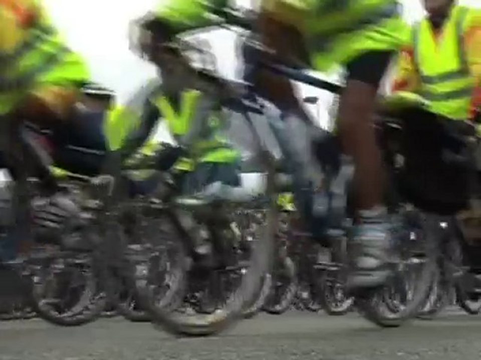 Départ du Paris-Brest-Paris 2007