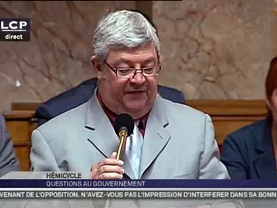 Assemblée : Question de Philippe Vitel à Hubert Falco