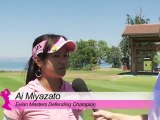 Evian Masters TV 2010 -  Ai Miyazato Exclusive Interview #3