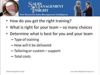 Choosing The Best Sales Training Course
