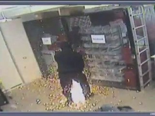 CCTV-images de Gang Voler 5,3 millions de dollars