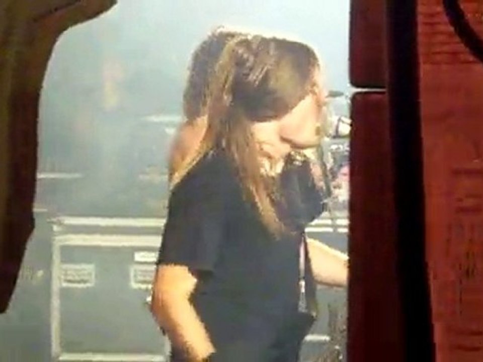 Airbourne Backstage Vieilles Charrues 2010