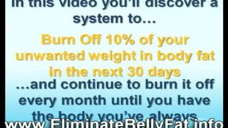 Lose Tummy Fat Quickly, Easy, And SAFE.