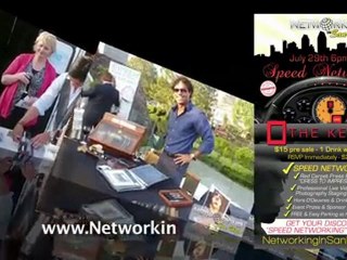 SPEED NETWORKING in San Diego on July 29th