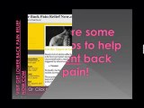 Need Lower Back Pain Relief? Watch this!