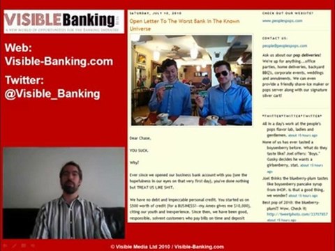 Chase Bank's Detractors, Blogging, Twitter