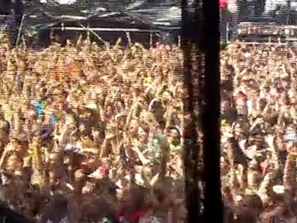 Fefe Backstage Vieilles Charrues 2010