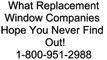 Window Replacement Amarillo TX -Buyer Beware