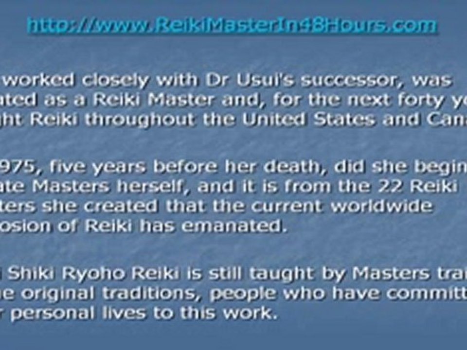 The History of Reiki