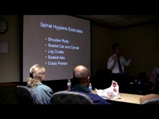 Irvine Chiropractor - Stay Fit While You Sit - Part 3 of 3