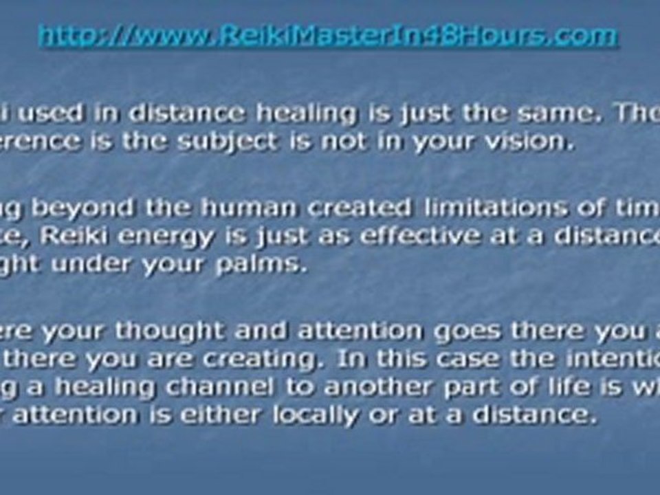 Reiki Awareness Local and Distant