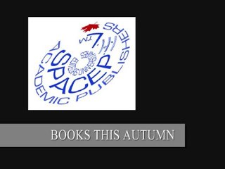 SPACEPOL Academic Publishers: Books This Autumn