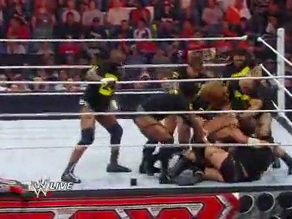 Raw-The Nexus targets Edge and Jericho[7/19/2010]