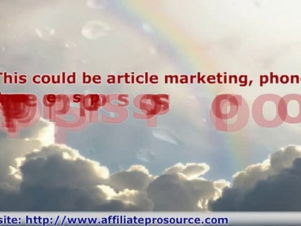 The Top three Actions of an Affiliate Marketer