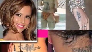 the x factor video - cheryl cole's tattoos. what's your opin