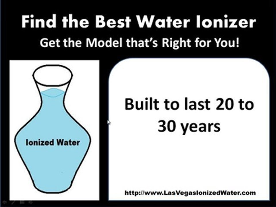 What does an water ionizer cost?