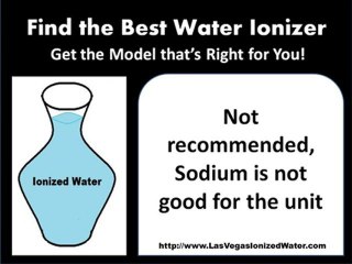 Use softener with water ionizer?