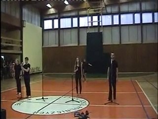 Martyna Jaskulska na warsztatach w Studio Buffo