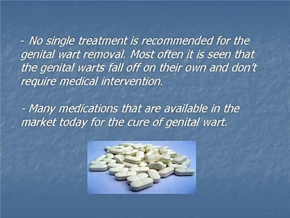 Genital Warts Cures
