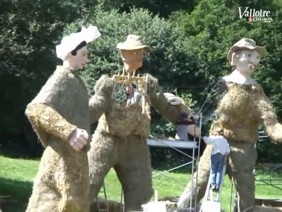 Valloire Sculptures sur paille et foin 2010
