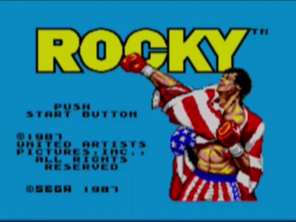 TRIBUTE TO A GAME - ROCKY - MASTER SYSTEM