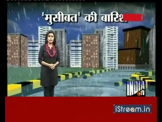 Water from foothills flood roads