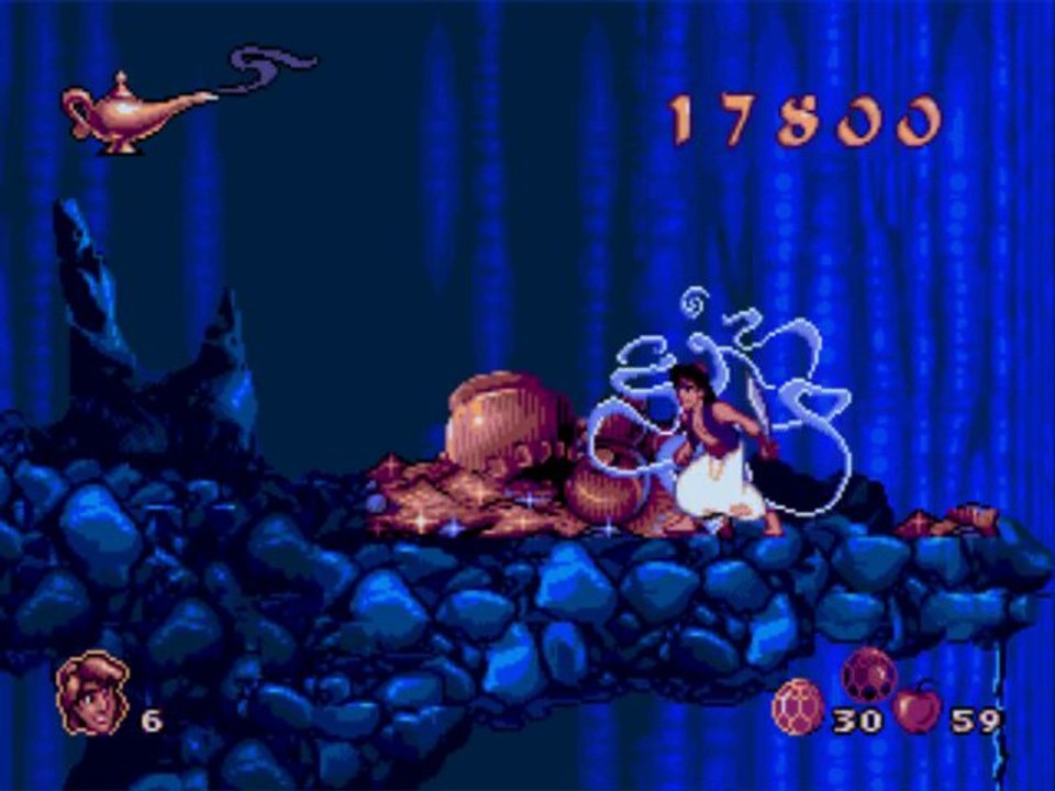 Aladdin [Megadrive] niveau 5