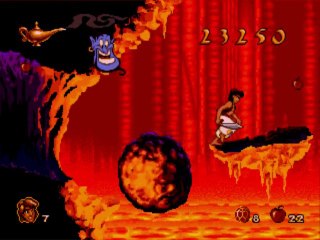 Aladdin [Megadrive] niveau 6
